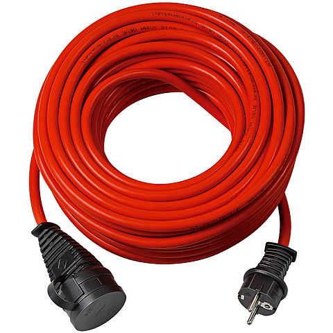 Brennenstuhl 1169840 Verlängerungskabel 25 m 1 AC-Ausgänge Rot
