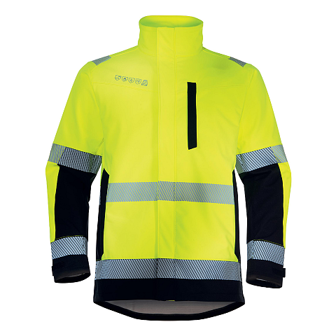 Uvex 89727 Jacke Schwarz, Gelb