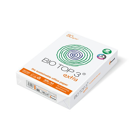Antalis Bio Top 3 Extra Druckerpapier A4 (210x297 mm) 500 Blätter Weiß