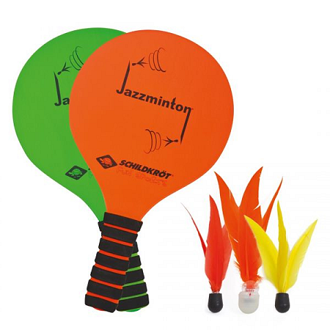 Schildkröt Funsports 970155 Badmintonschläger Grün, Orange, Rot, Gelb 2 Stück(e)