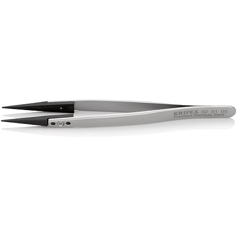 Knipex 92 81 05 Industriepinzette Edelstahl
