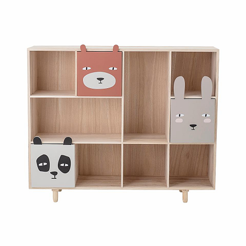 Bloomingville 82046524 Bücherregal für Kinder Natürlich/Natur Standard-Bücherregal