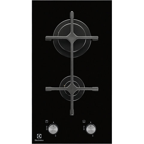 Electrolux EGC3322NVK Schwarz Integriert Gaskochfeld 2 Zone(n)