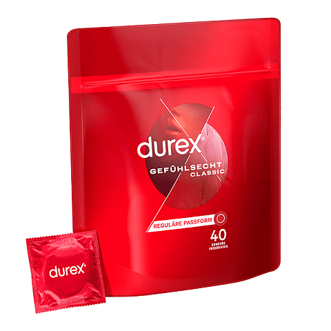 Durex Gefühlsecht Classic 40 Stück(e) weich