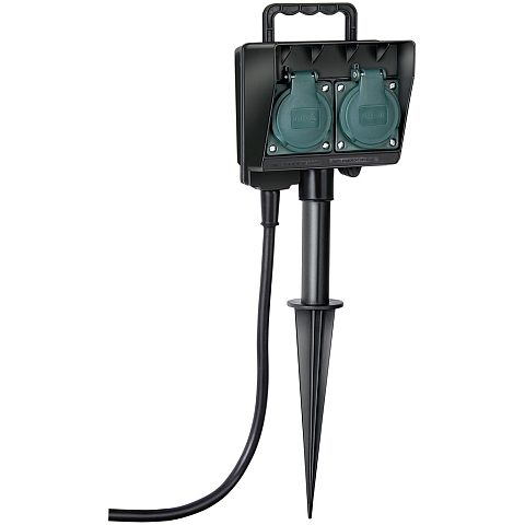 Brennenstuhl 1154430 Steckdose Schwarz