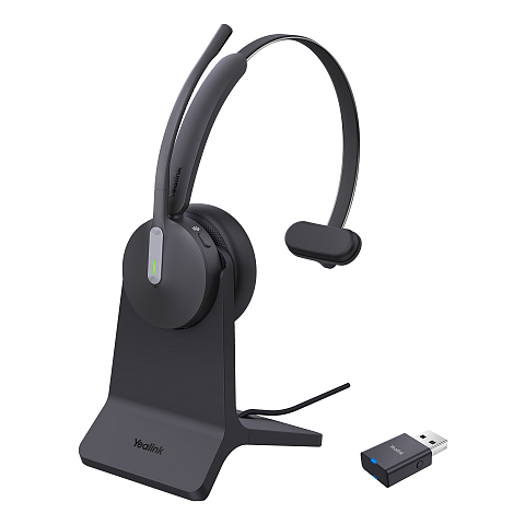 Yealink WH64 Hybird Mono mit Ladestation Teams Headset