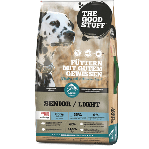 The Goodstuff TGS10014.1 Hunde-Trockenfutter 12,5 kg Senior Lachs