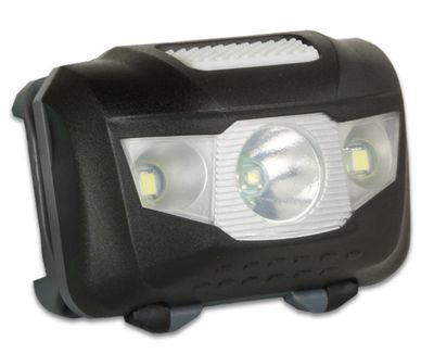 Arcas 307 10010 Schwarz Stirnband-Taschenlampe LED