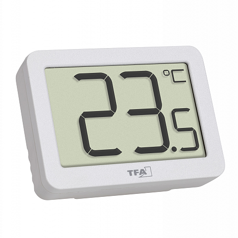 TFA-Dostmann 30.1065.02 Umgebungsthermometer Elektronisches Umgebungsthermometer Drinnen Weiß