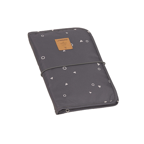 Lässig 1106008225 Windeltasche Kupplung Grau Polyester