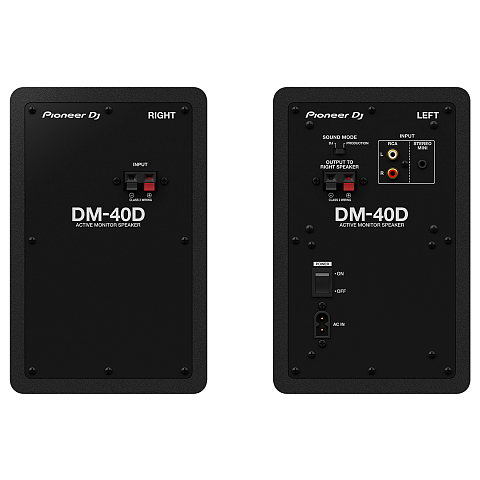 Pioneer DM-40D Lautsprecher 2-Wege Schwarz Kabelgebunden 38 W