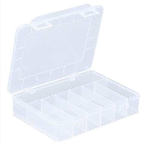 Allit EuroPlus Basic 18/7 Aufbewahrungsbox Rechteckig Polypropylen (PP) Transparent