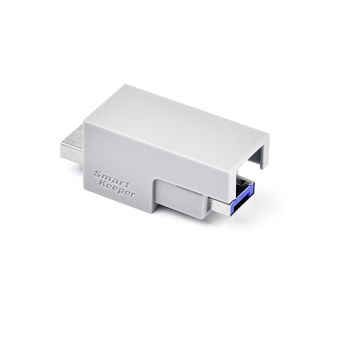 Smartkeeper LK03DB Schnittstellenblockierung USB Typ-A Blau Kunststoff 1 Stück(e)