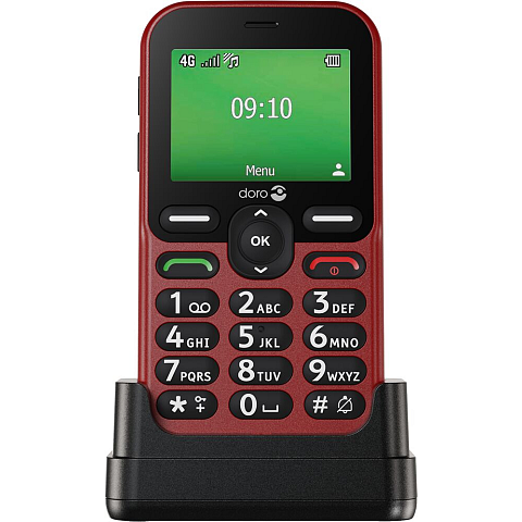 Doro Leva E10 6,1 cm (2.4") 118,9 g Rot Seniorentelefon