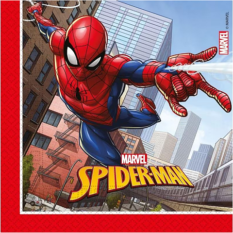 Amscan Spiderman Servietten