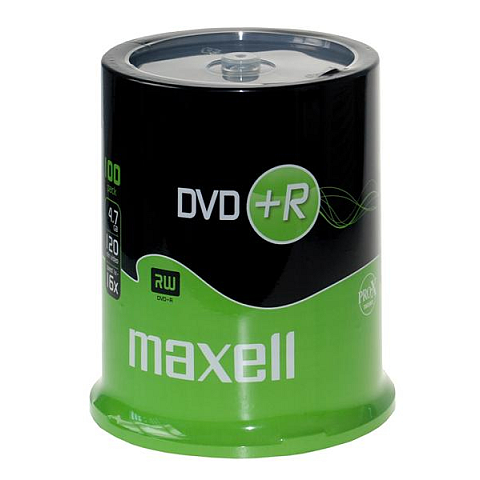 Maxell DVD+R 4.7GB 100pk 4,7 GB 100 Stück(e)