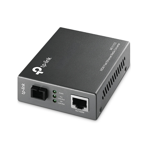TP-Link MC111CS Netzwerk Medienkonverter 100 Mbit/s Einzelmodus Schwarz