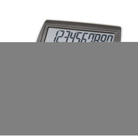 Genie 840 BK Taschenrechner Desktop Display-Rechner Schwarz, Grau
