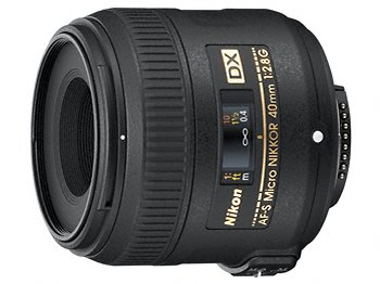 Nikon AF-S DX Micro NIKKOR 40mm f/2.8G SLR Makroobjektiv Schwarz