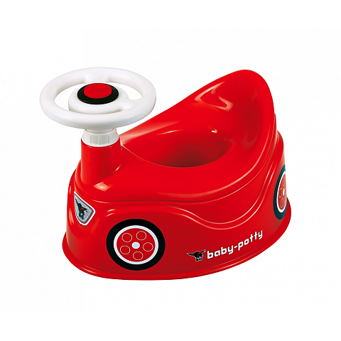 BIG 800056801 Kindertöpfchen Kunststoff Rot