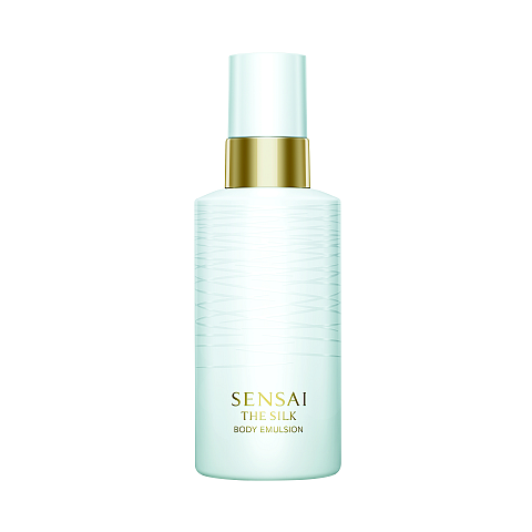 Sensai FRAGRANCE The Silk Body Emulsion Feuchtigkeitscreme für den Körper Frauen 200 ml Blumen