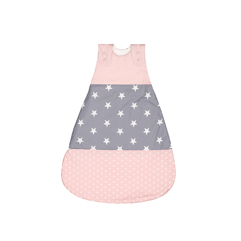 ULLENBOOM S-8086-RG Babyschlafsack Junge/Mädchen Grau, Pink