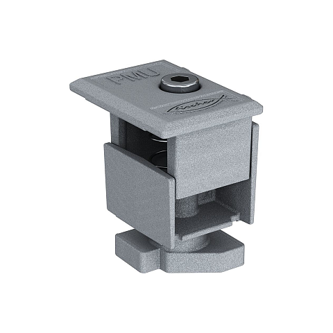 Fischer 519784 Schraubzwinge Endklemme Aluminium