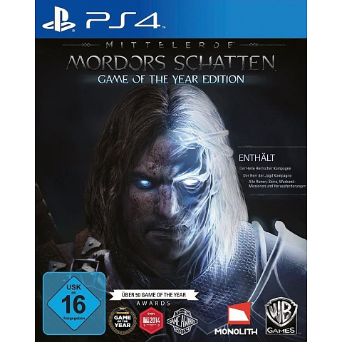 Warner Bros Mittelerde: Mordors Schatten GOTY Edition Standard+Add-on Deutsch PlayStation 4