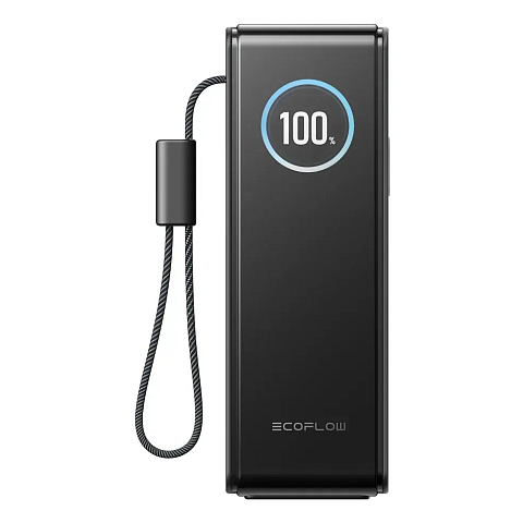 EcoFlow EF-RAPID25K100W-S-EU Powerbank 25000 mAh Schwarz, Silber