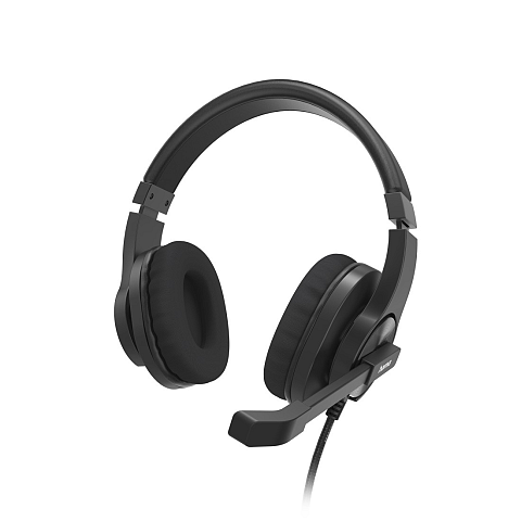 Hama HS-P350 V2 Kopfhörer Kabelgebunden Kopfband Büro/Callcenter Schwarz