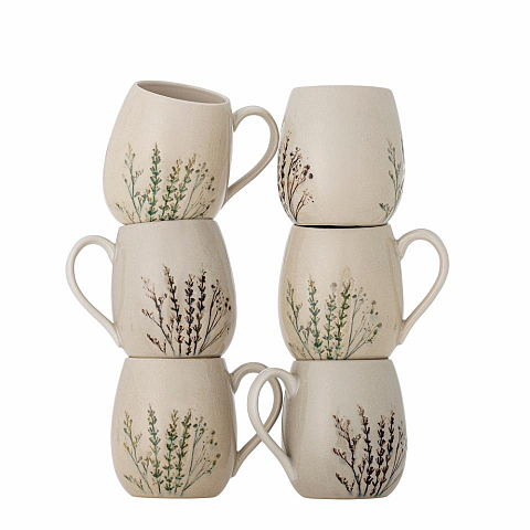 Bloomingville 82061547 Tasse Beige Universal 6 Stück(e)