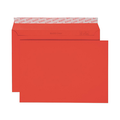 Elco 74618.92 Briefumschlag C5 (162 x 229 mm) Rot