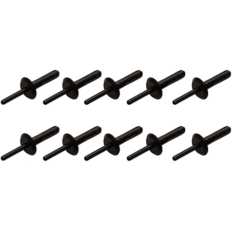 BGS technic 8463-4 Nietenzubehör Blindniete Schwarz 10 Stück(e)