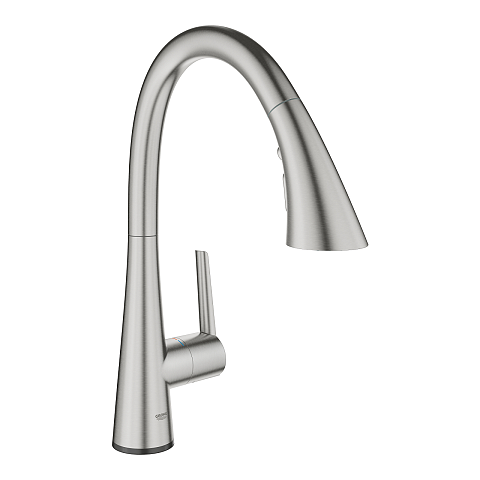 GROHE Zedra Touch Edelstahl