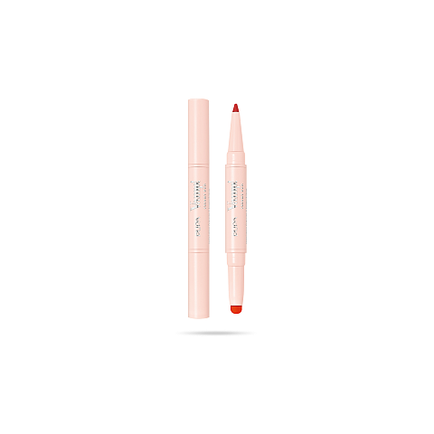 PUPA Milano Vamp! Creamy Duo 0,8 g 011 Orange Red Creme, Glanz