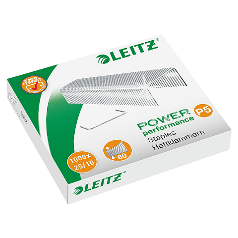 Leitz Power Performance P5 Klammerpack 1000 Heftklammern