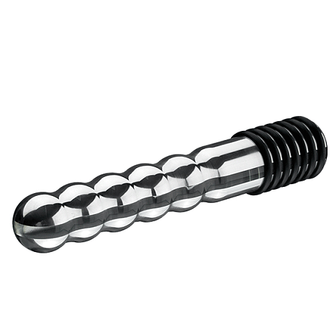 ElectraStim Wave Metal BiPolar Electro Dildo Klassischer Dildo Analverkehr, Vaginaler Sex Aluminium 135 mm 2,8 cm