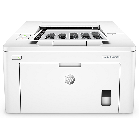 HP LaserJet Pro M203dn Drucker, Schwarzweiß, Drucker für Home und Home Office, Drucken, Drucken vom Smartphone oder Tablet; Beidseitiger Druck; JetIntelligence Tonerkartusche