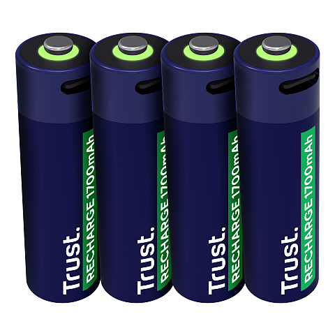 Trust 25631 Haushaltsbatterie Wiederaufladbarer Akku AA