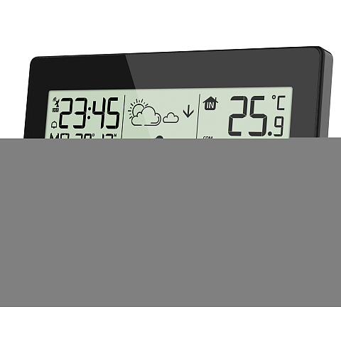 TFA-Dostmann Weather Boy Schwarz LCD Akku