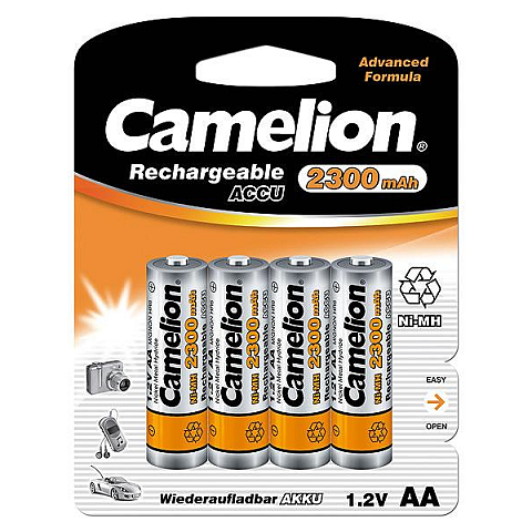 Camelion NH-AA2300BP4 Wiederaufladbarer Akku AA Nickel-Metallhydrid (NiMH)