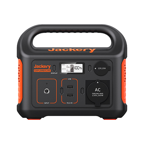 Jackery Explorer 240 Tragbare Power Station Lithium-Ion (Li-Ion) 16800 mAh 200 W 3 kg