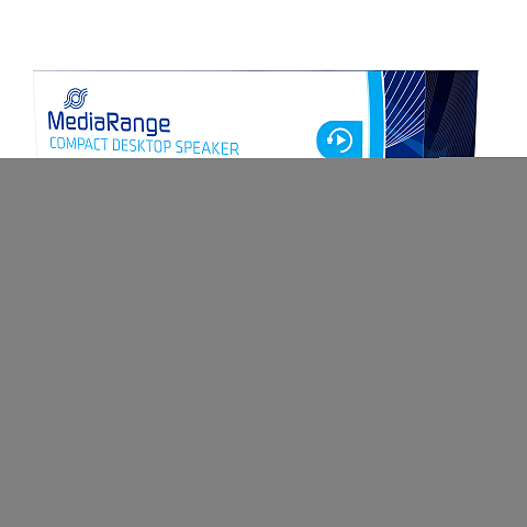 MediaRange MROS352 Lautsprecher 1-Weg Schwarz Kabelgebunden 6 W