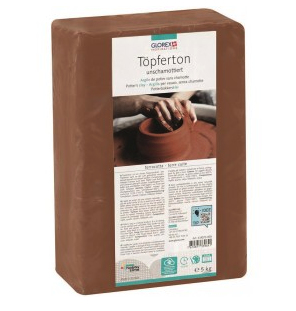 GLOREX 68073005 Töpferton 5 kg Terrakotta 1 Stück(e)