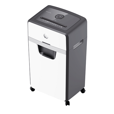 HP 2808 Aktenvernichter Mikrogeschnittene Zerkleinerung 65 dB 22 cm Weiß, Schwarz