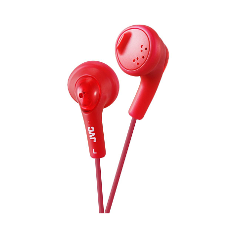 JVC HA-F160-R-E Kopfhörer Kabelgebunden im Ohr Musik Rot