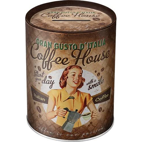 Nostalgic Art Coffee House Spardose Mehrfarbig Metall 1 Stück(e)