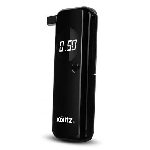 Xblitz UNLIMITED Alkohol-Tester 0 - 2% 0,01% Schwarz