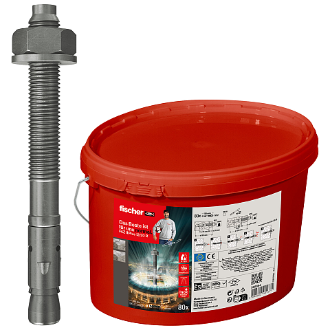 Fischer 568864 Schraubanker/Dübel 80 Stück(e)