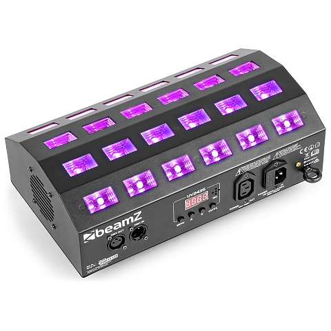 BeamZ BUV463 Für die Nutzung im Innenbereich geeignet Disco-Stroboskop Schwarz